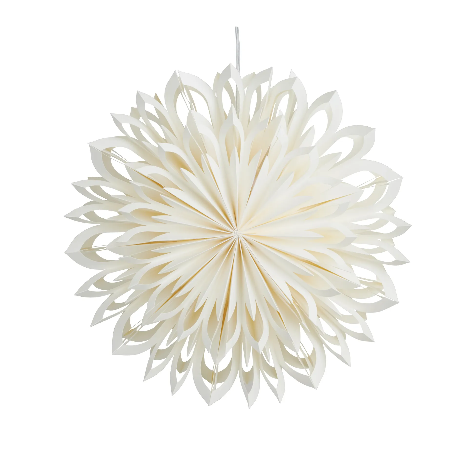 Clara adventstjerne Ø 50 cm, Hvit Watt & Veke