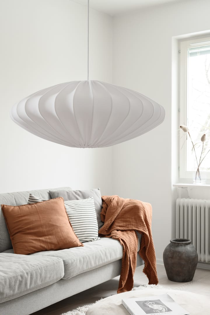 Ellipse lampeskjerm 65 cm lin - Hvit - Watt & Veke