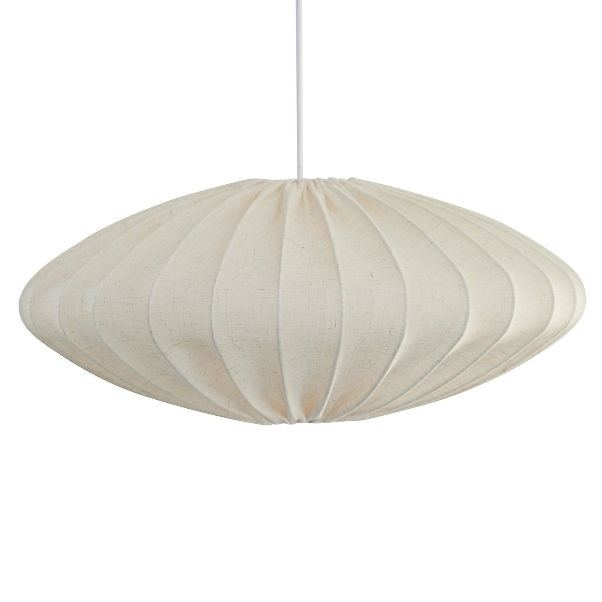 Bilde av Watt & Veke Ellipse lampeskjerm 65 cm lin Natural