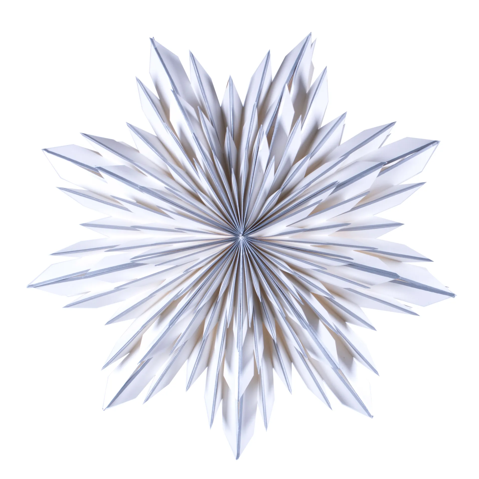 Elsa adventsstjerne 60 cm, Sølv-hvit Watt & Veke