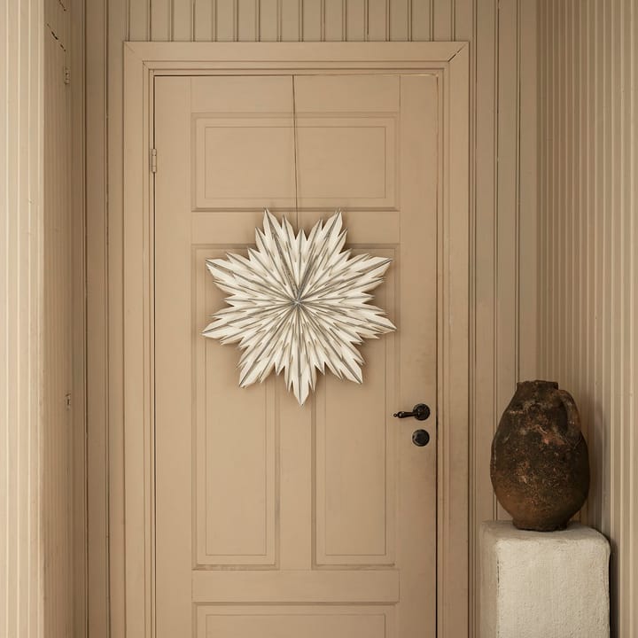 Elsa adventsstjerne 60 cm, Sølv-hvit Watt & Veke