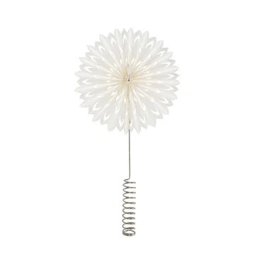 Elvira juletrestjerne 35 cm - Hvit - Watt & Veke