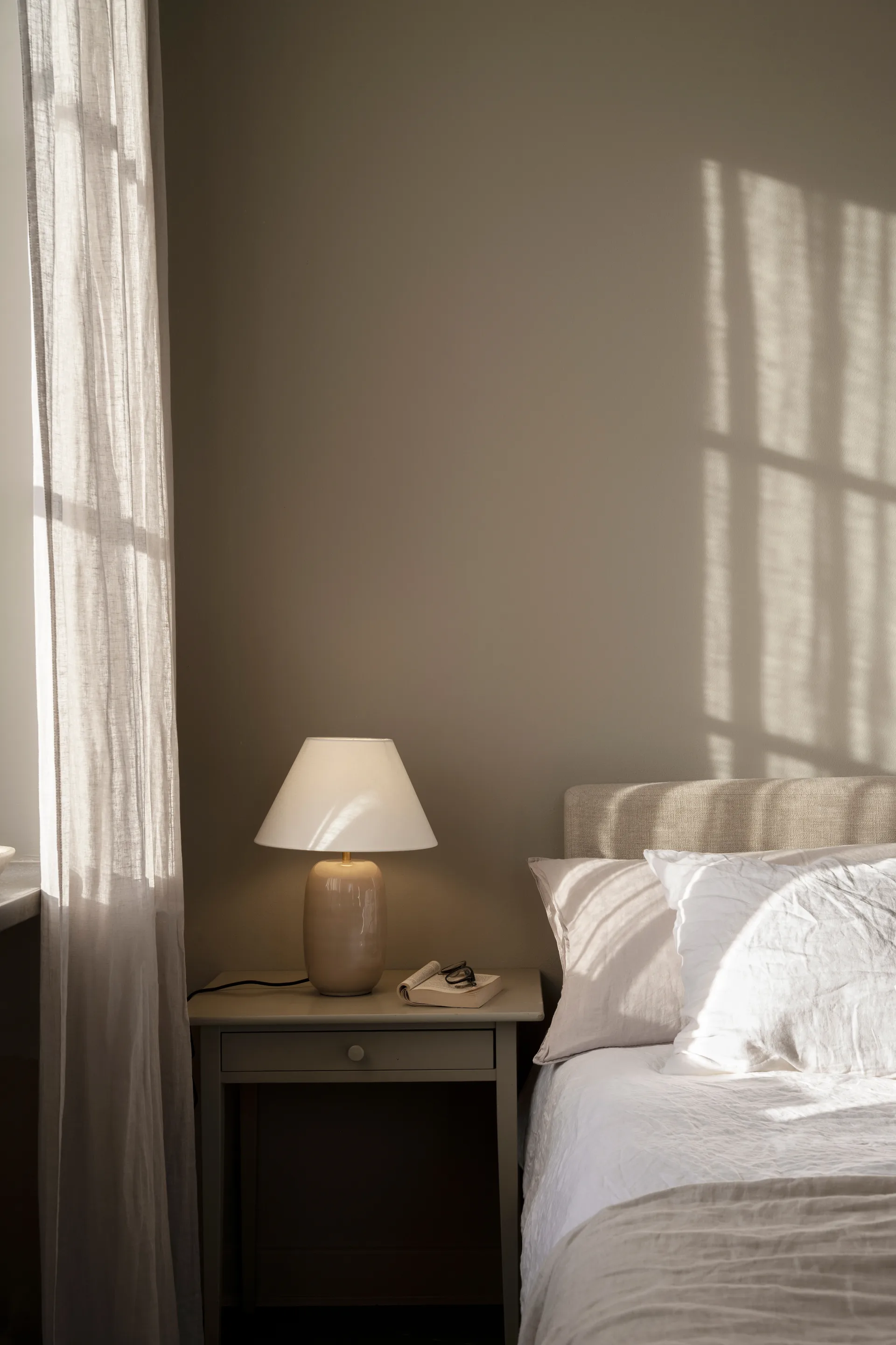 Emily lampefot Ø12x28,5 cm, Beige Watt & Veke