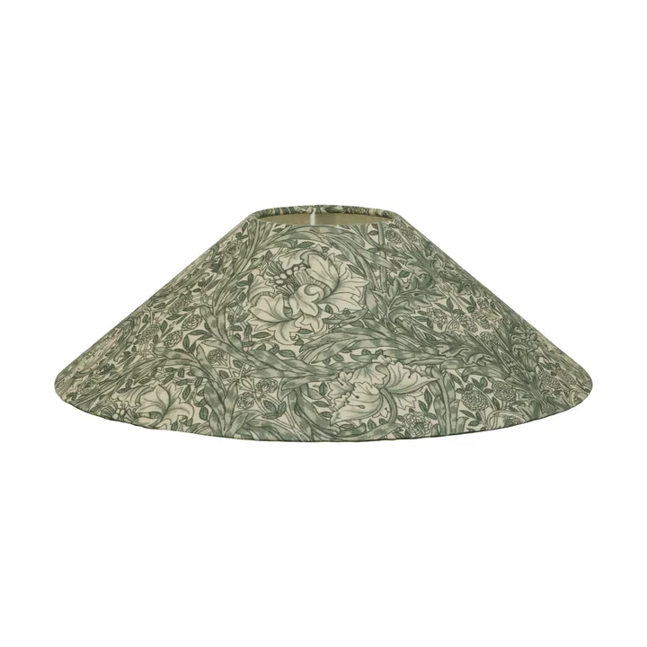 Flat shade lampeskjerm - African marigold green, Ø36x10 cm - Watt & Veke