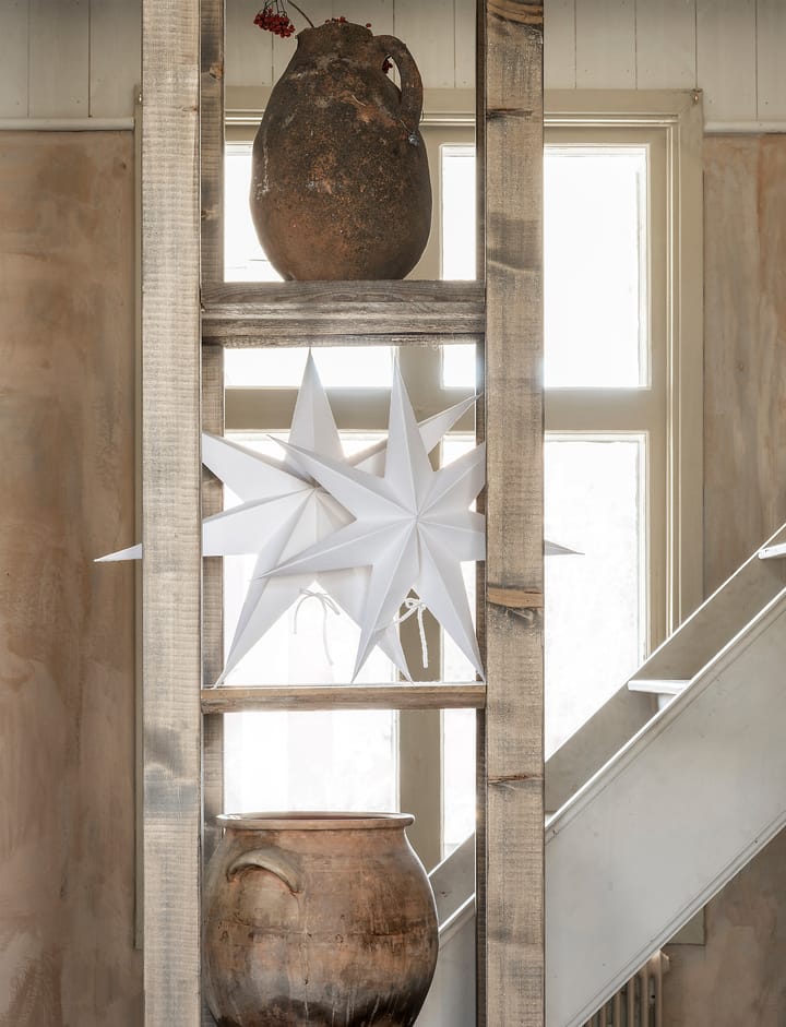 Greta julestjerne hvit, 44 cm Watt & Veke