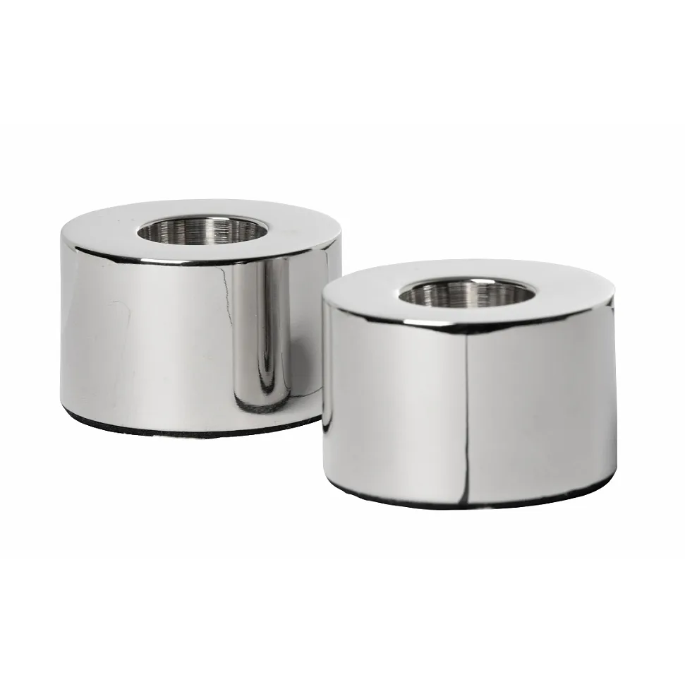 Helix lysestake 2-stk., Blank krom Watt & Veke