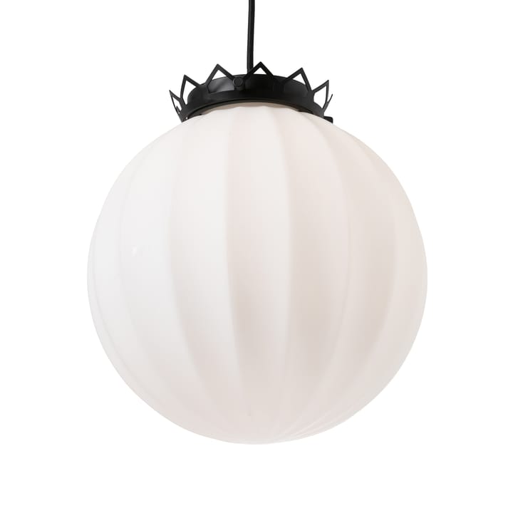 Karl Filip taklampe, opalglass/svart Watt & Veke