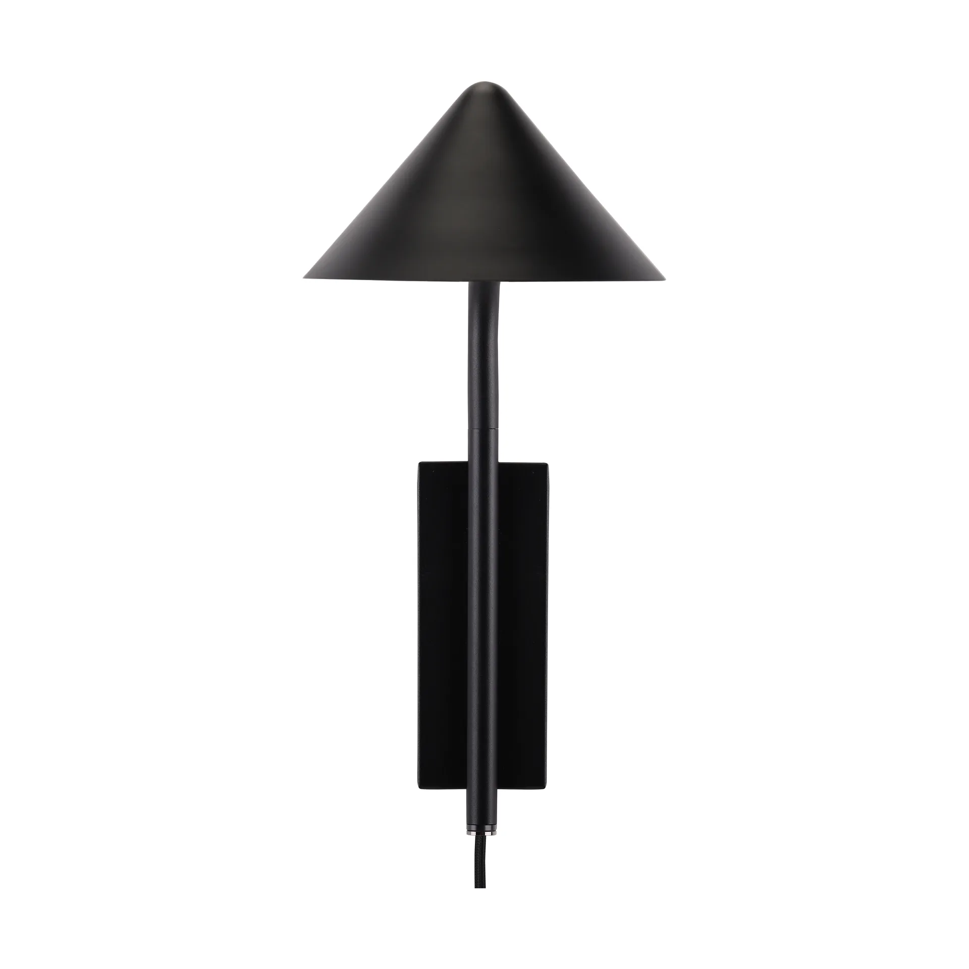 Kuro vegglampe, Black, Ø14x32 cm, vegg Watt & Veke