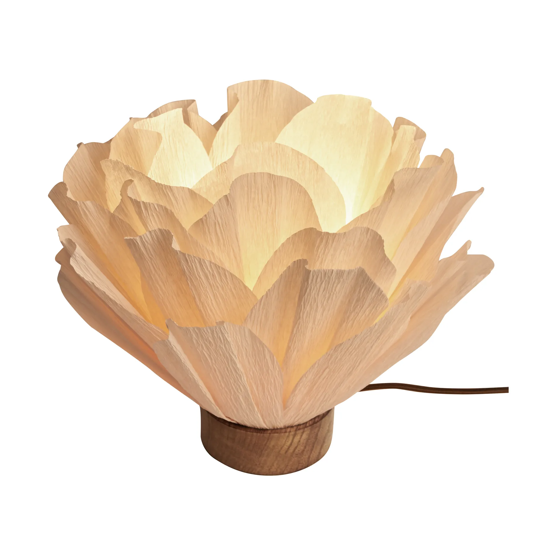 Lisa bordlampe, Hvit Watt & Veke