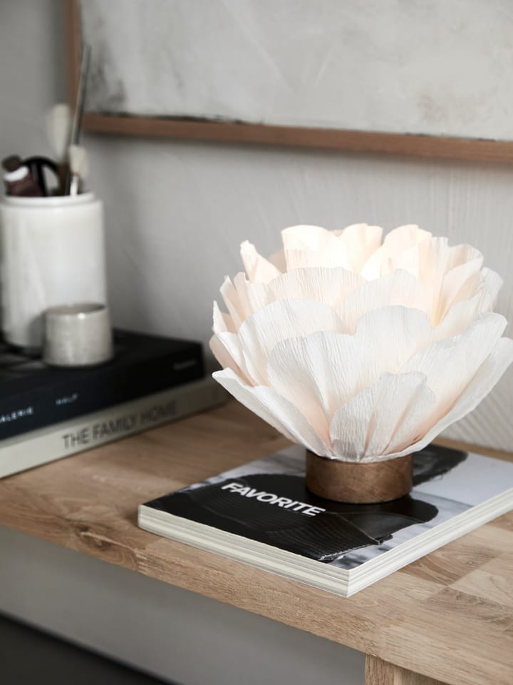 Lisa bordlampe, Hvit Watt & Veke