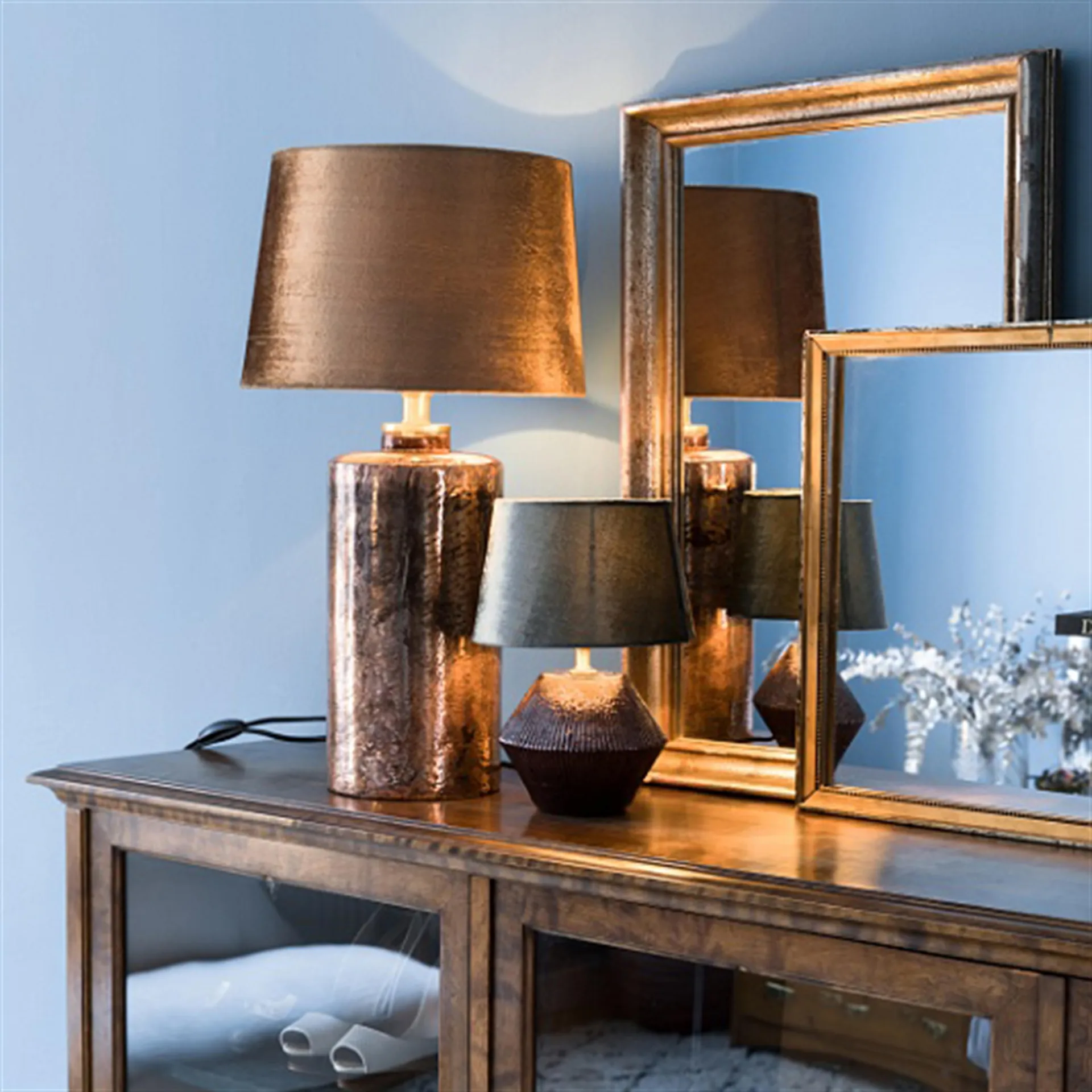 Lola lampeskjerm 20 cm, sage (grønn) Watt & Veke