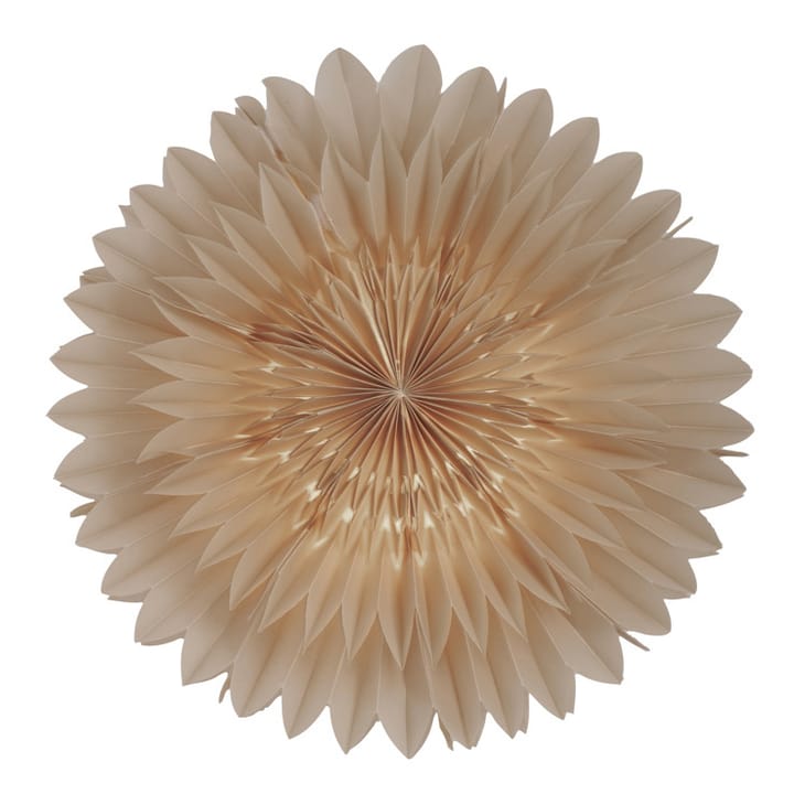 Lotus adventsstjerne Ø 44 cm, Beige Watt & Veke