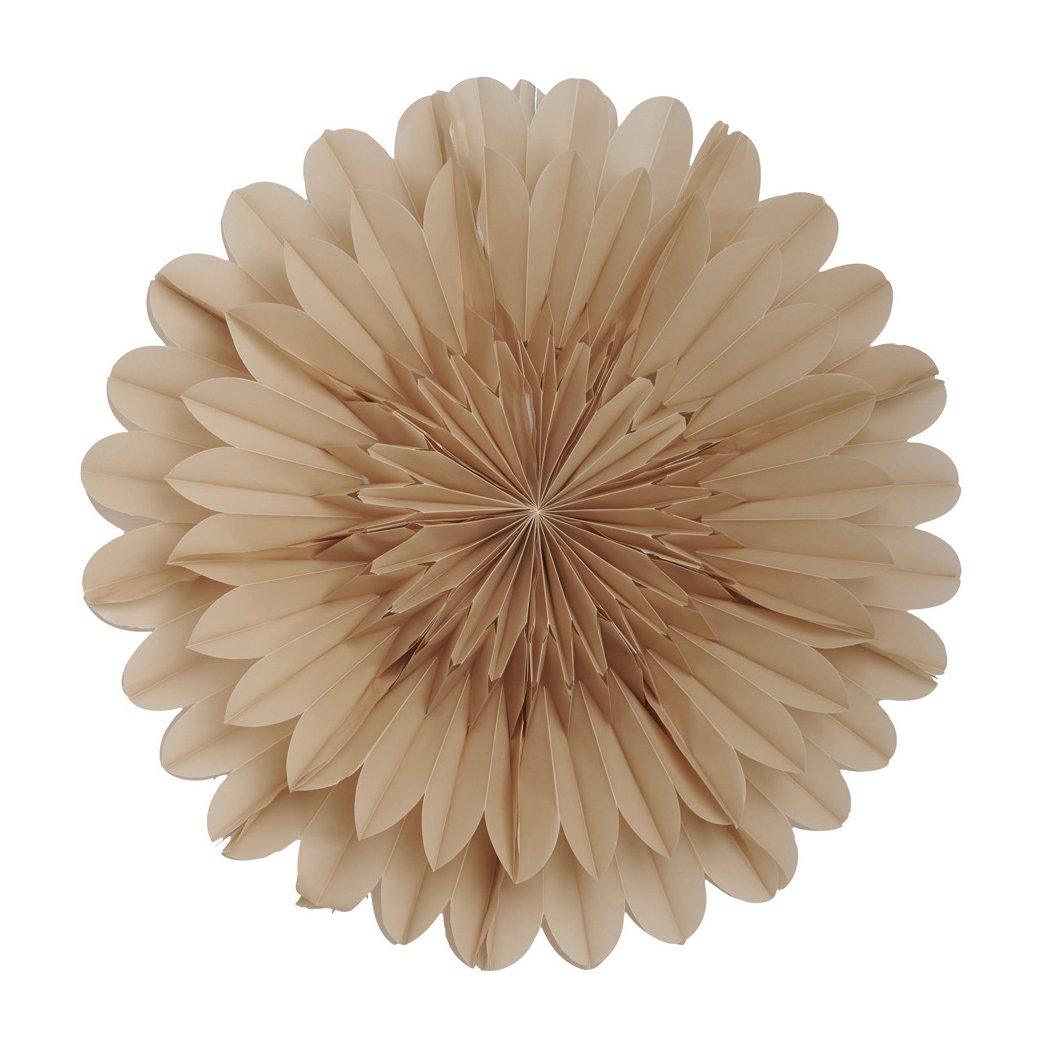 Watt & Veke Lotus adventsstjerne Ø 60 cm Beige