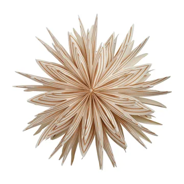 Lovisa adventsstjerne Ø 50 cm - Hvit, gull - Watt & Veke