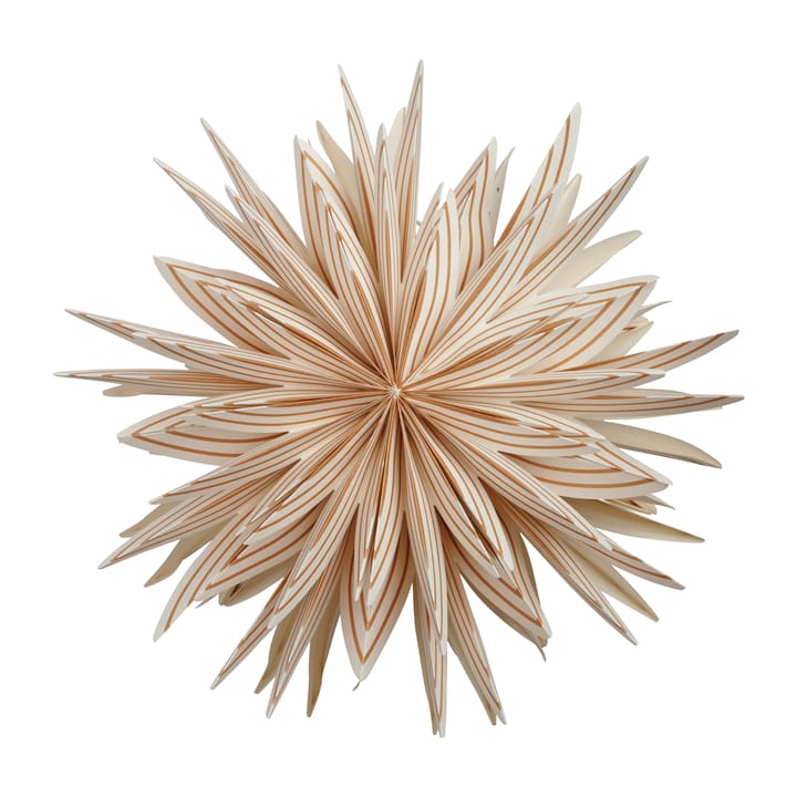 Lovisa adventsstjerne Ø 50 cm, Hvit, gull Watt & Veke