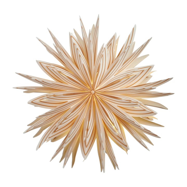 Lovisa adventsstjerne Ø 50 cm, Hvit, gull Watt & Veke