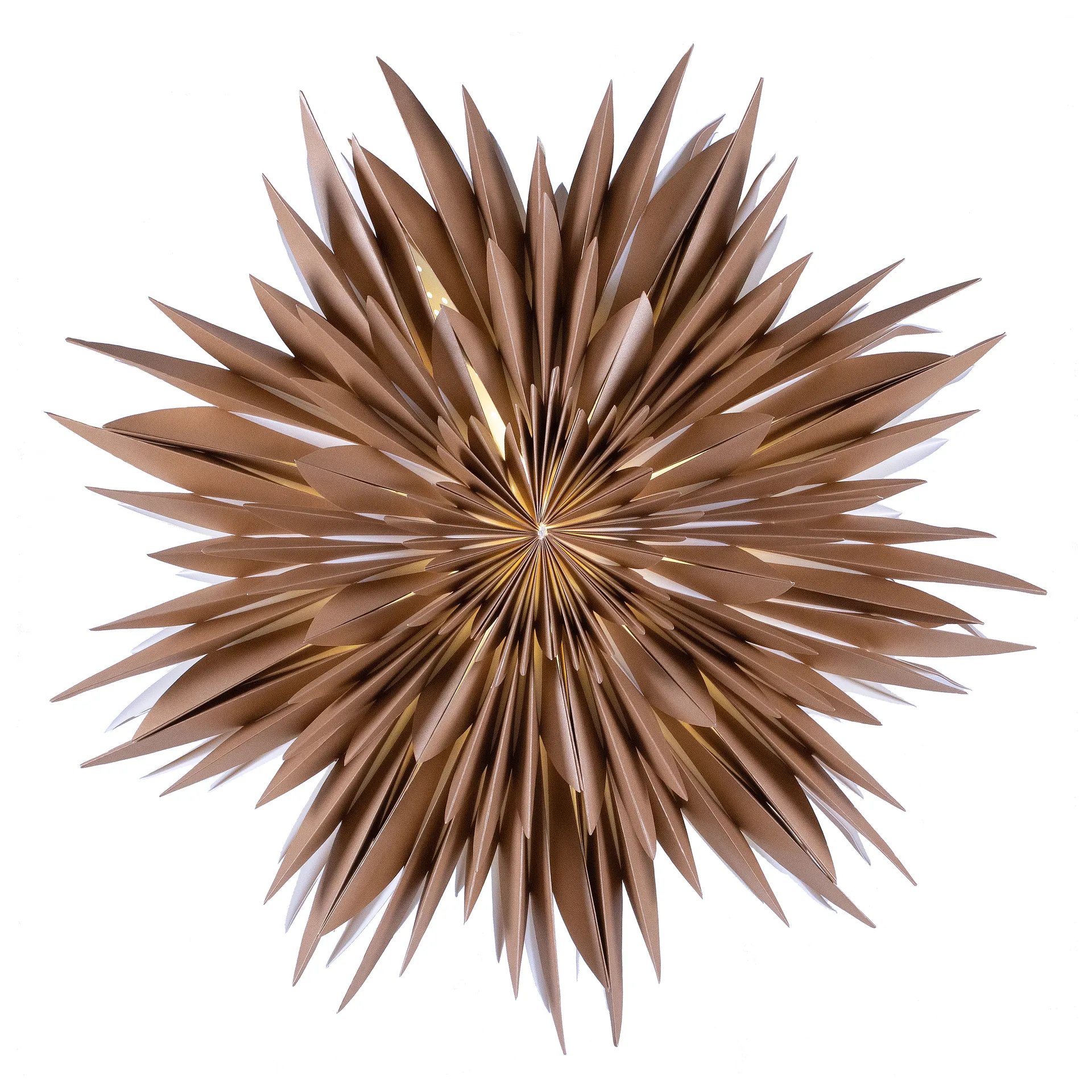 Maja adventsstjerne Ø60 cm, Guld Watt & Veke