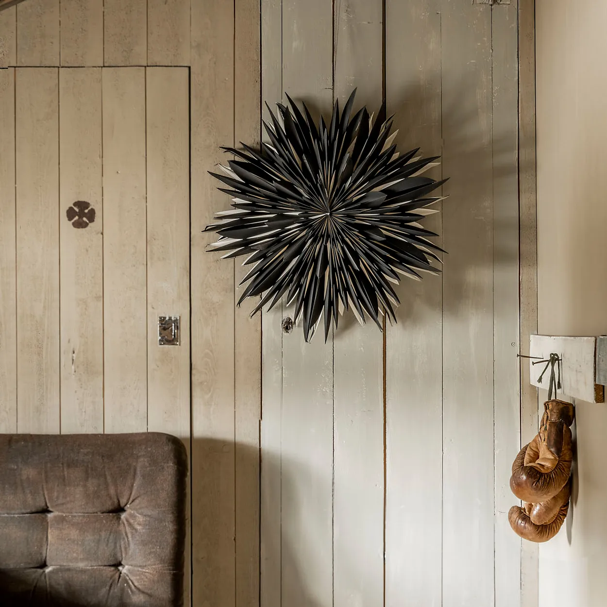 Maja adventsstjerne Ø60 cm, Svart Watt & Veke