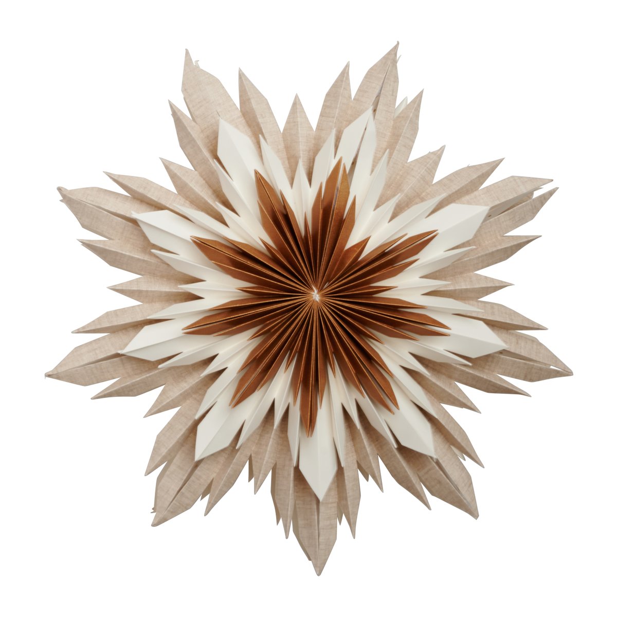 Marta julestjerne, 60 cm, brun