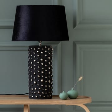 Peggy lampefot 28 cm - Svart-sølv - Watt & Veke