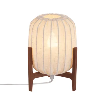 Prisma bordlampe - Dark ash-Natural, Mini Ø16x24,3 cm - Watt & Veke