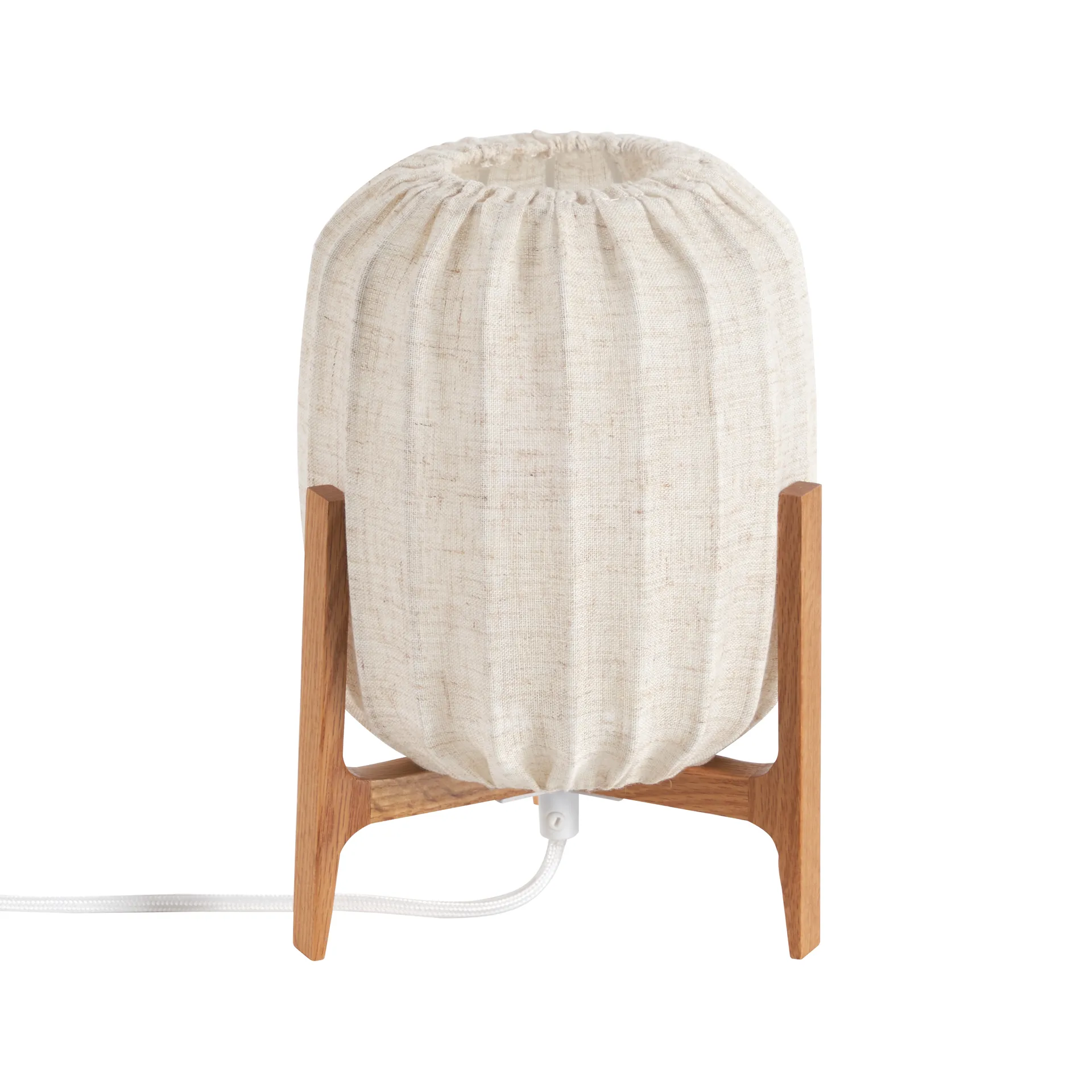 Prisma bordlampe, Oak-Natural, Mini Ø16x24,3 cm Watt & Veke