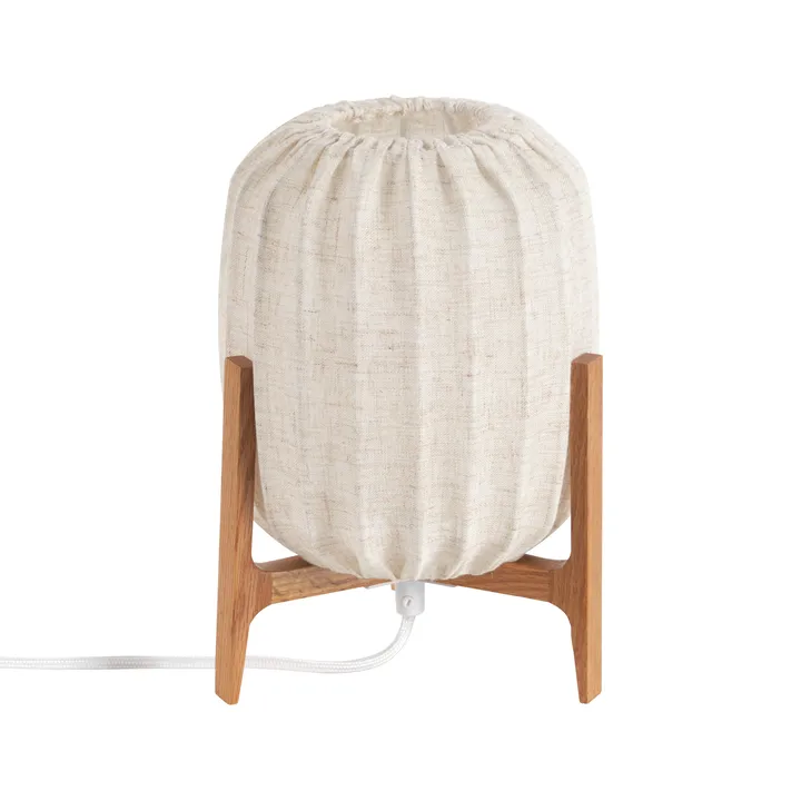 Prisma bordlampe - Oak-Natural, Mini Ø16x24,3 cm - Watt & Veke