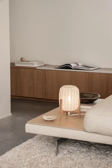 Prisma bordlampe - Oak-Natural, Mini Ø16x24,3 cm - Watt & Veke