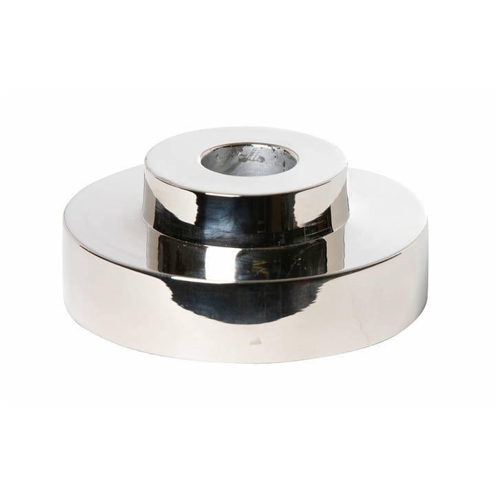 REX lysestake Ø9 cm, Blank krom Watt & Veke