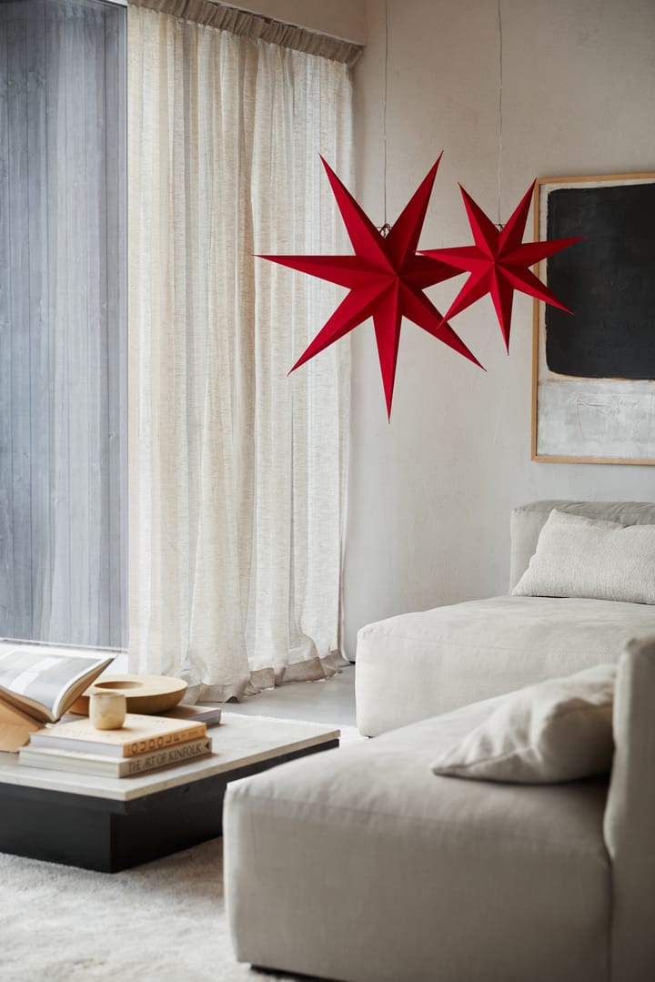 Sally adventstjerne Ø 60 cm, Red Watt & Veke