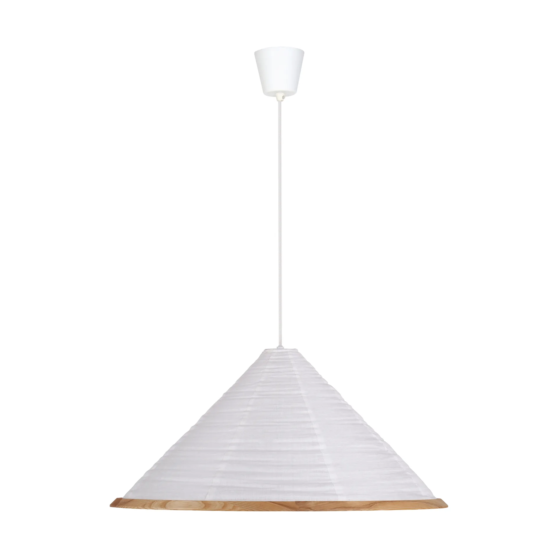Shiro pendel lampe, White, Ø60x29 cm Watt & Veke