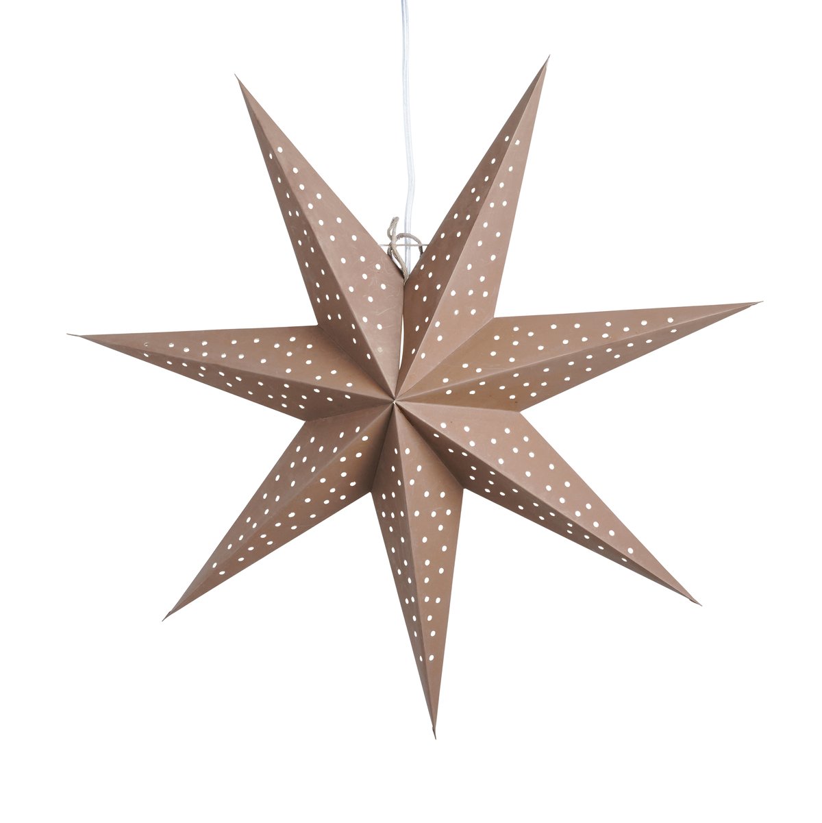 Watt & Veke Stella adventstjerne mocca Ø 60 cm