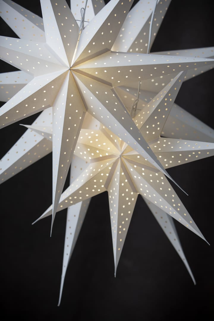 Stella julestjerne hvit - 80 cm - Watt & Veke