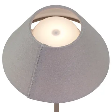 Teya bordlampe portabel - Warm grey, Ø15x26 cm - Watt & Veke