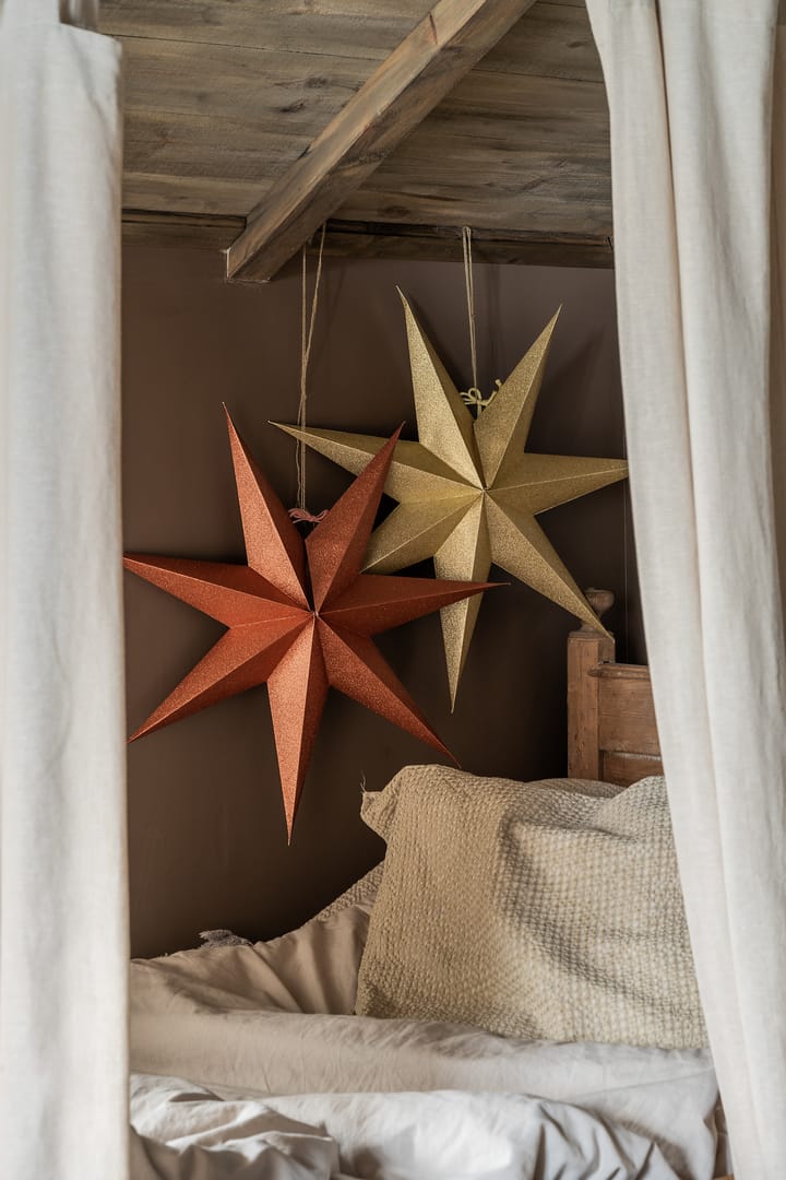 Tilly adventsstjerne Ø 60 cm, Kobber Watt & Veke