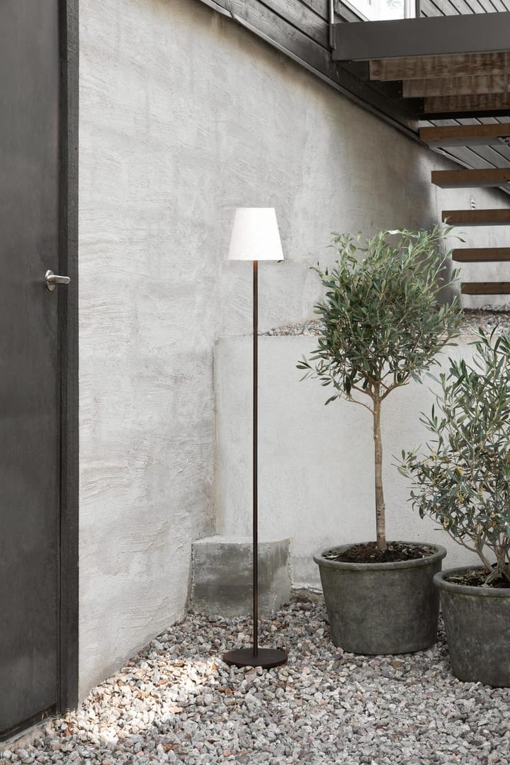 Tyra floor portabel gulvlampe Ø14 cm, Coffee Watt & Veke