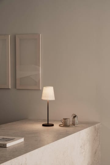 Tyra table portable bordlampe Ø14 cm - Coffee - Watt & Veke