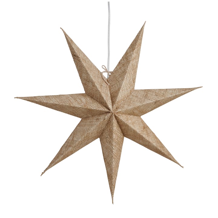 Vera adventstjerne Ø 60 cm - Jute - Watt & Veke