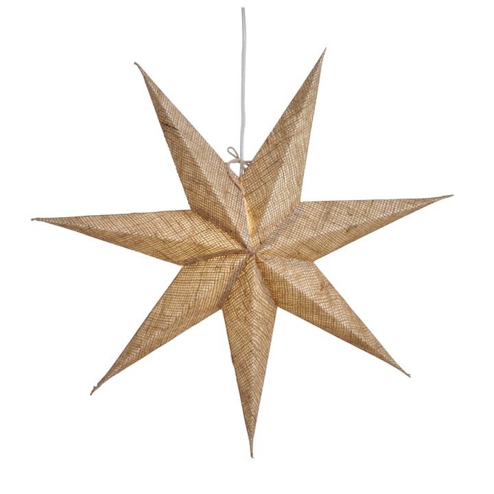 Vera adventstjerne Ø 60 cm, Jute Watt & Veke