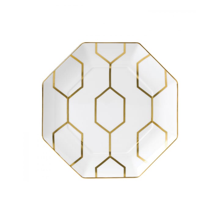 Arris tallerken Ø 23 cm, hvit Wedgwood