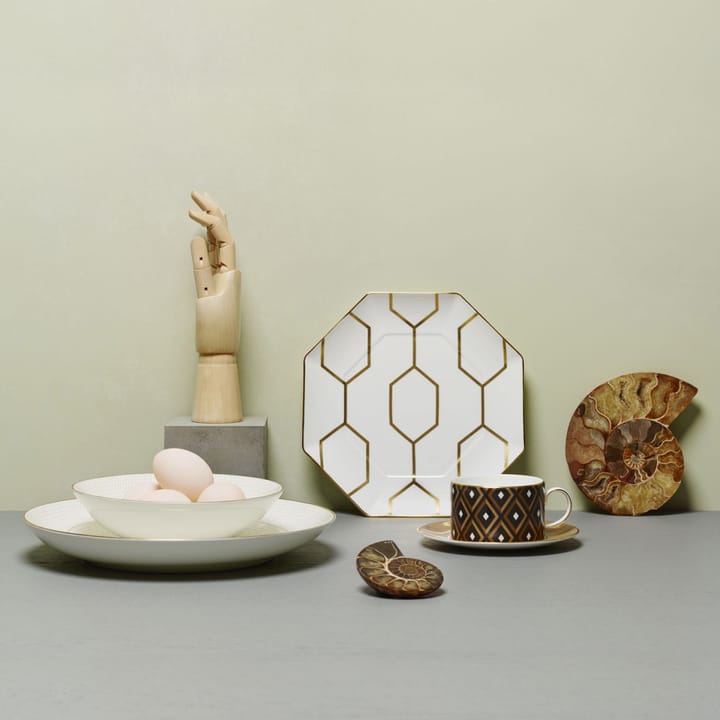 Arris tallerken Ø 23 cm, hvit Wedgwood