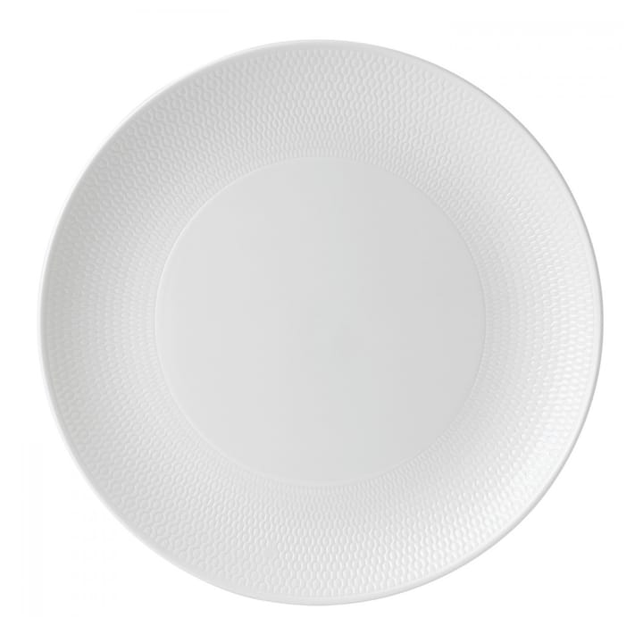 Gio tallerken hvit - Ø 28 cm - Wedgwood