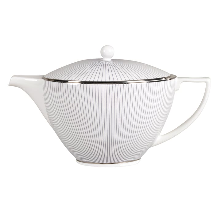 Pin Stripe tekanne 1,2 liter - Hvit - Wedgwood