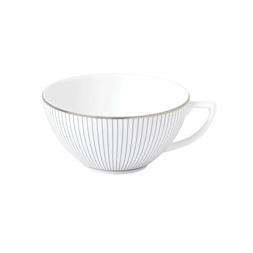 Pinstripe tekopp, liten Wedgwood