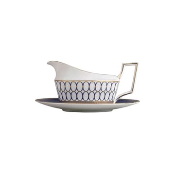 Renaissance Gold fat til sausekanne - blå - Wedgwood