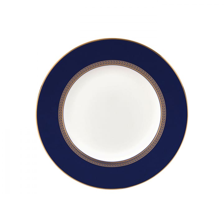 Renaissance Gold tallerken blå kant - Ø 20 cm - Wedgwood
