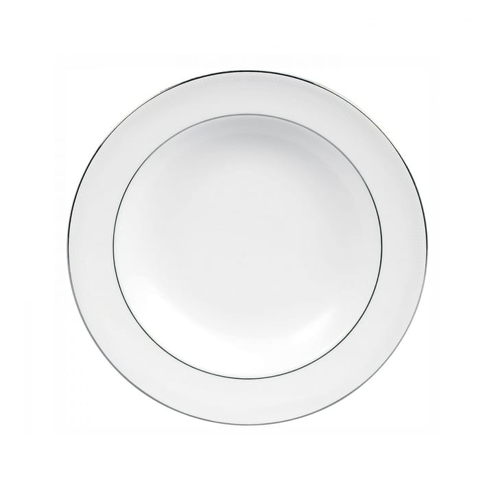 Vera Wang Blanc Sur Blanc dyp tallerken, Ø 23 cm Wedgwood