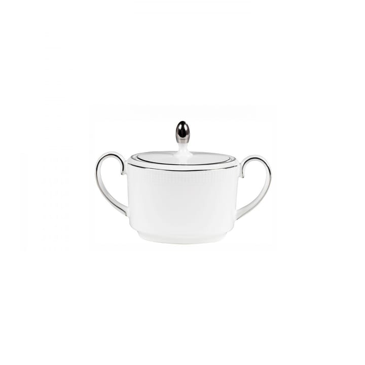 Vera Wang Blanc Sur Blanc sukkerskål - hvit - Wedgwood