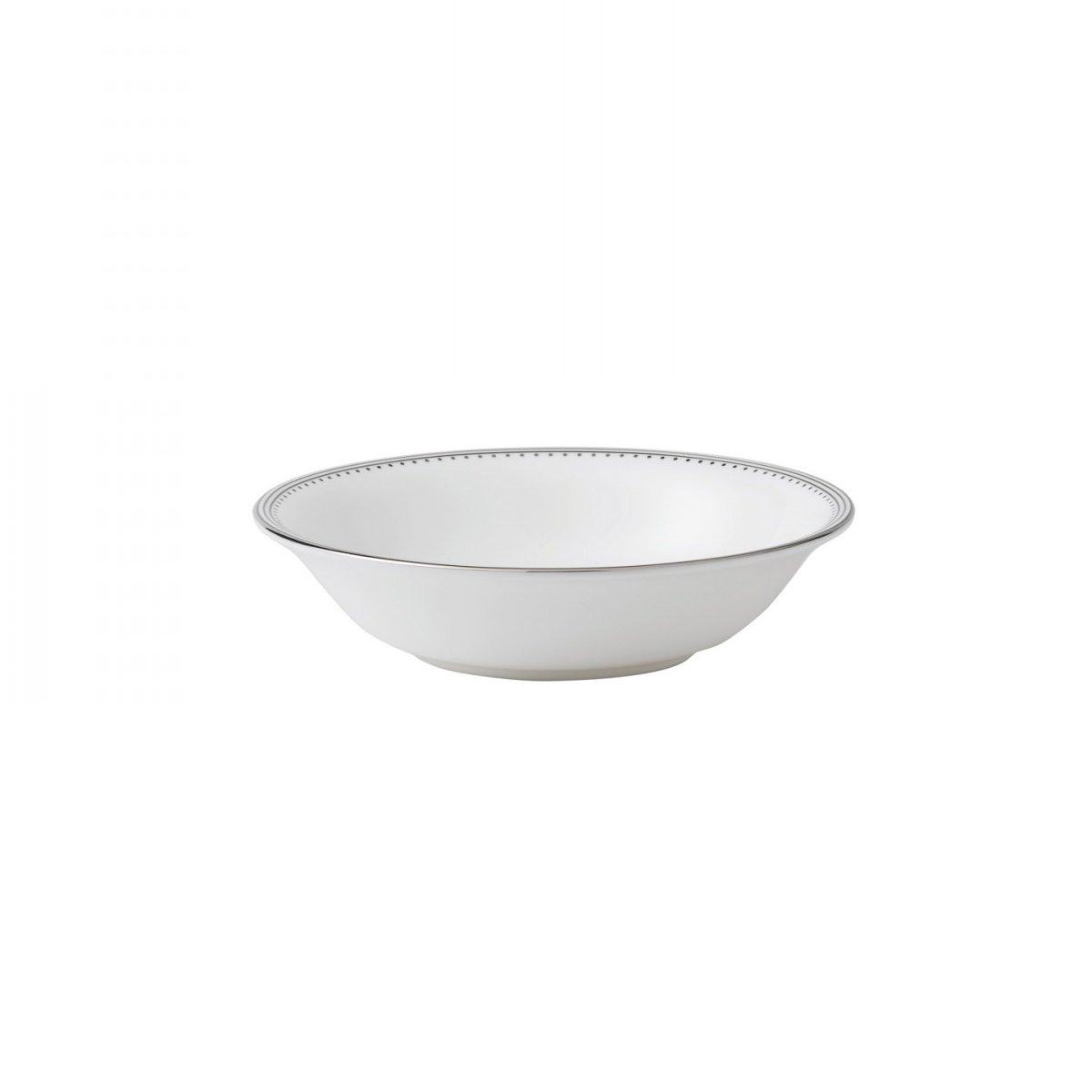 Wedgwood Vera Wang Grosgrain skål 16 cm | Skandinavisk Design | Frokostskåler | Hvit