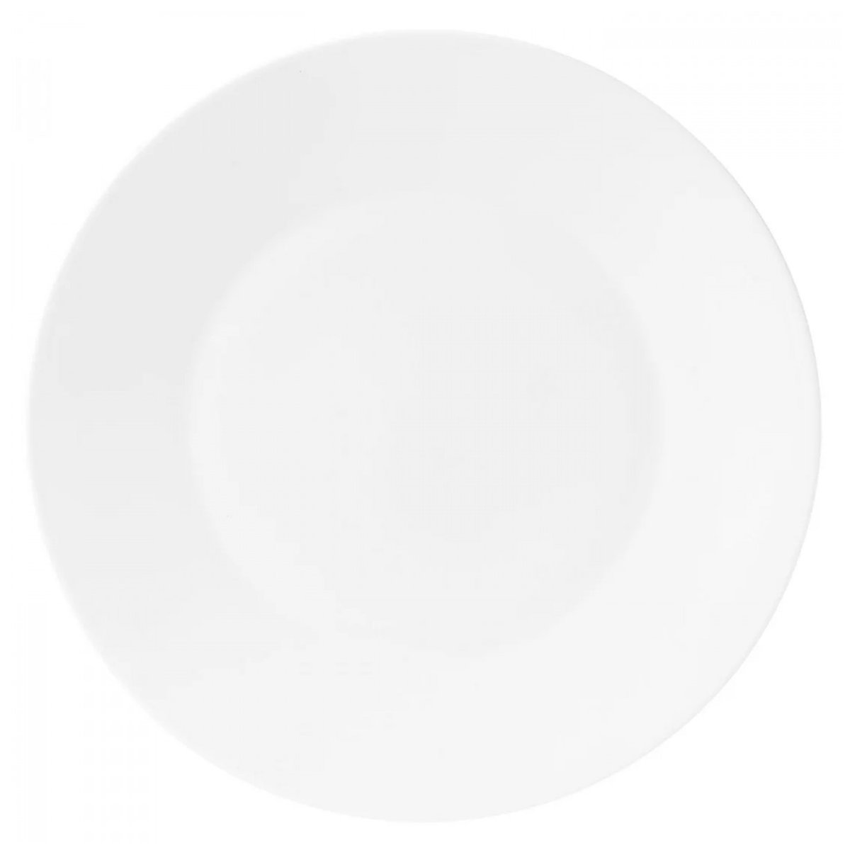 Wedgwood White Strata serveringstallerken 33 cm | Skandinavisk Design | Middagstallerkener | Hvit
